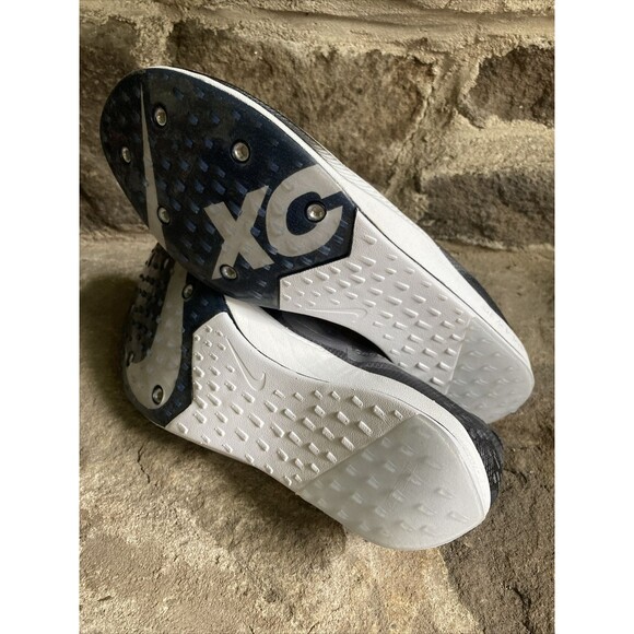 Nike ZoomX Dragonfly XC Spikes Black Metallic Silver DX7992-001 Men's Size 10 - Picture 7 of 8